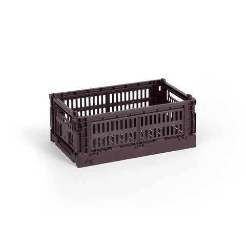 HAY Colour Storage Crate, Small, Bordeaux