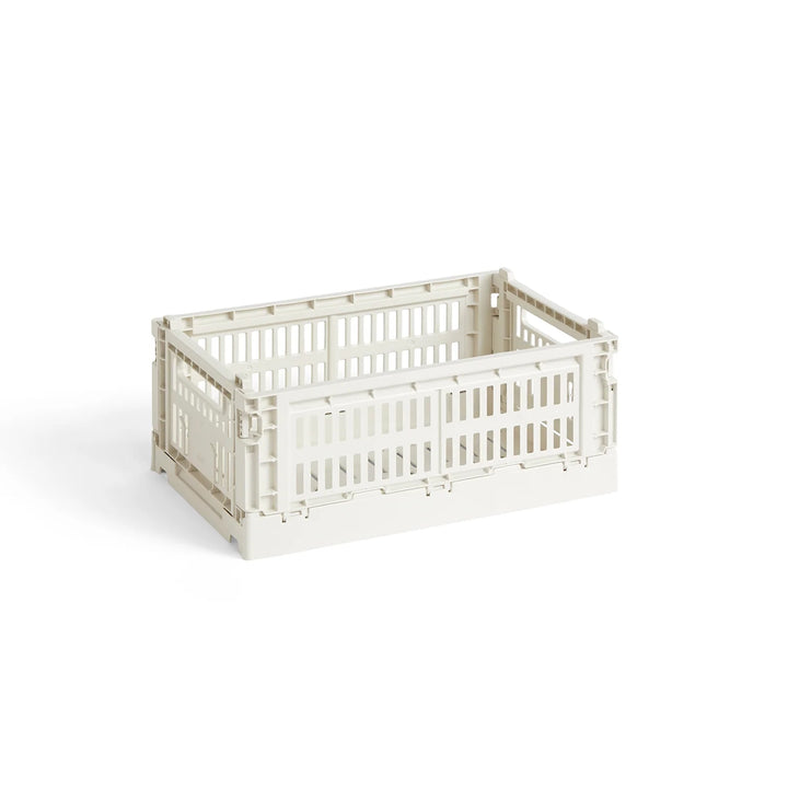 HAY Colour Storage Crate V2, Small, Off White