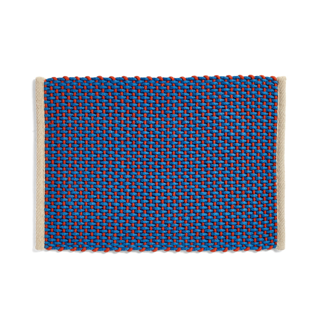 HAY Door Mat, 50x70cm, Blue