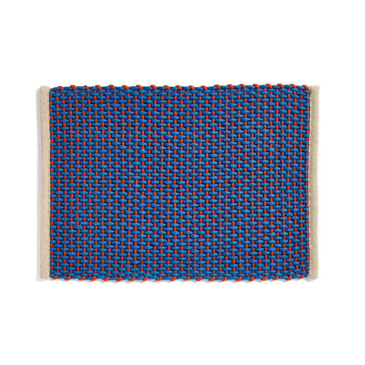HAY Door Mat, 50x70cm, Blue