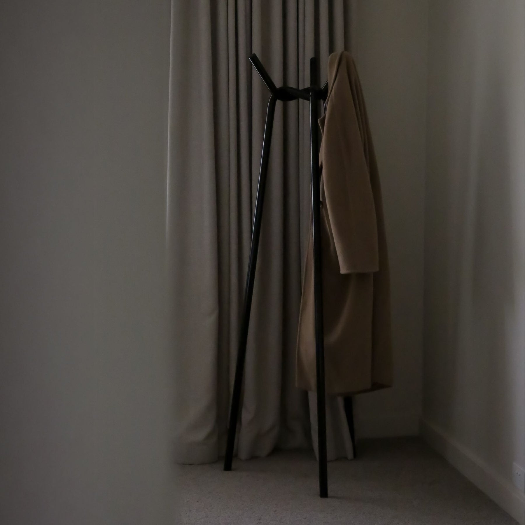 HAY Knit Coat Rack, Black
