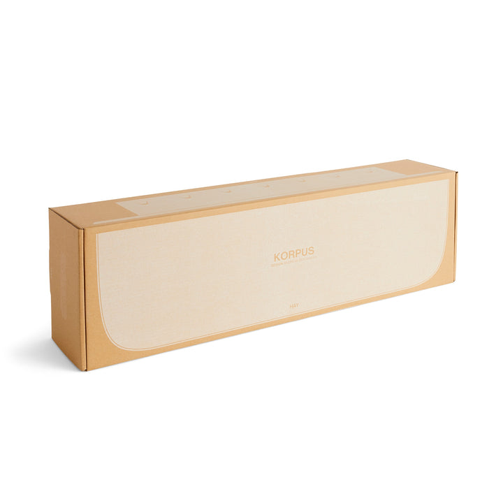 HAY Korpus Shelf L, L90cm, Cream