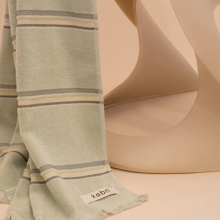 KOBN Beach/Bath Towel, 100x180cm, Matcha