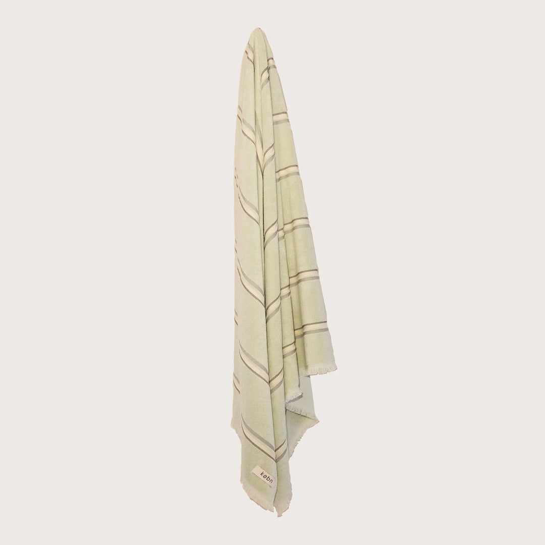 KOBN Beach/Bath Towel, 100x180cm, Matcha
