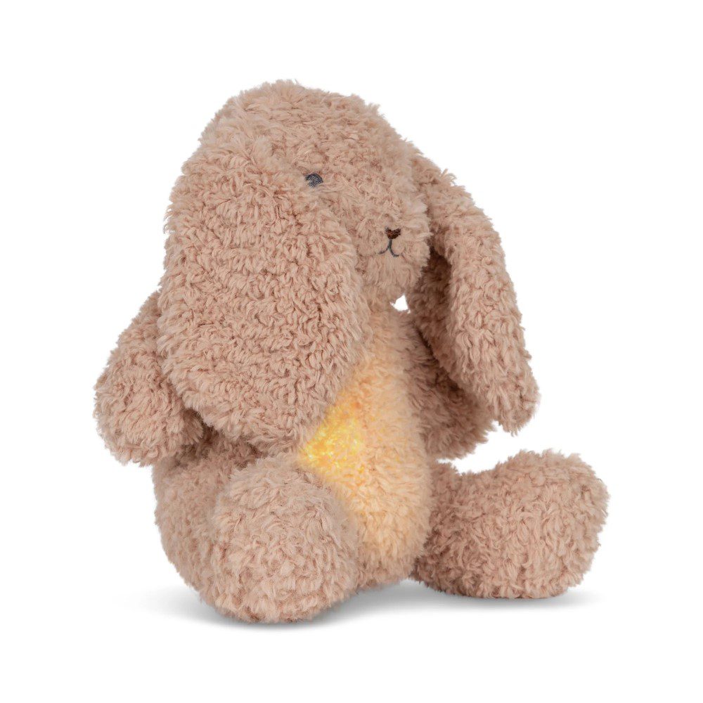 KONGES SLØJD Bunny Teddy Kids LED Night Light, Cameo Rose