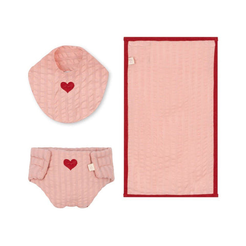 KONGES SLØJD Doll Nursery Set, Mellow Rose