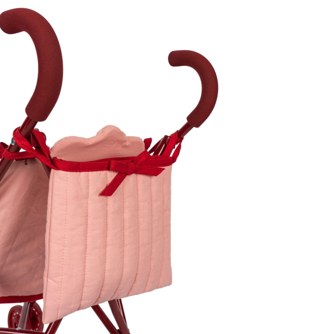 KONGES SLØJD Kids Doll Stroller/Pram, Mellow Rose