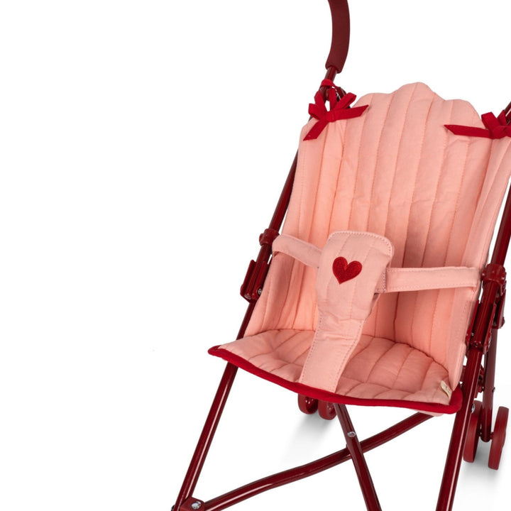 KONGES SLØJD Kids Doll Stroller/Pram, Mellow Rose