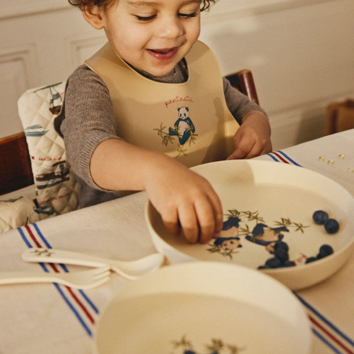 KONGES SLØJD Kids Dinner Set, Panda