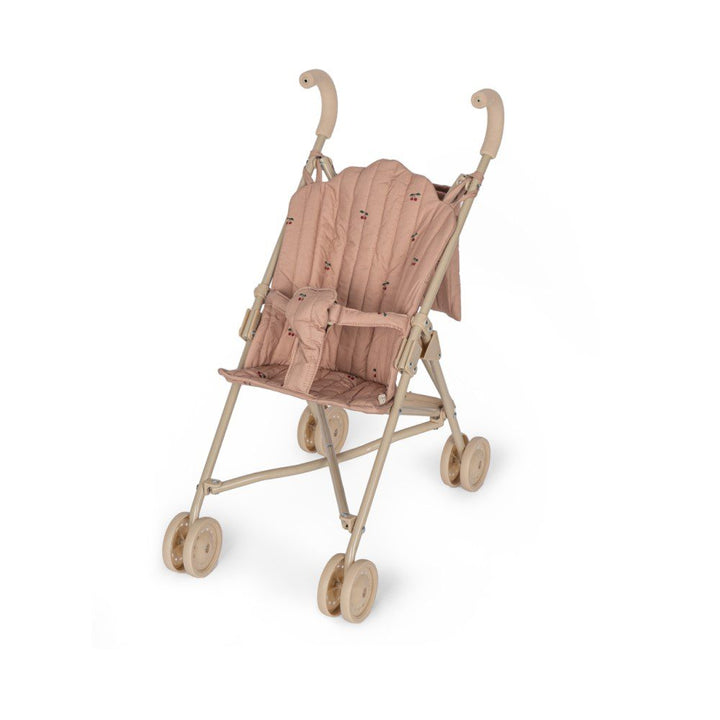 KONGES SLØJD Kids Doll Stroller/Pram, Cherry Blush