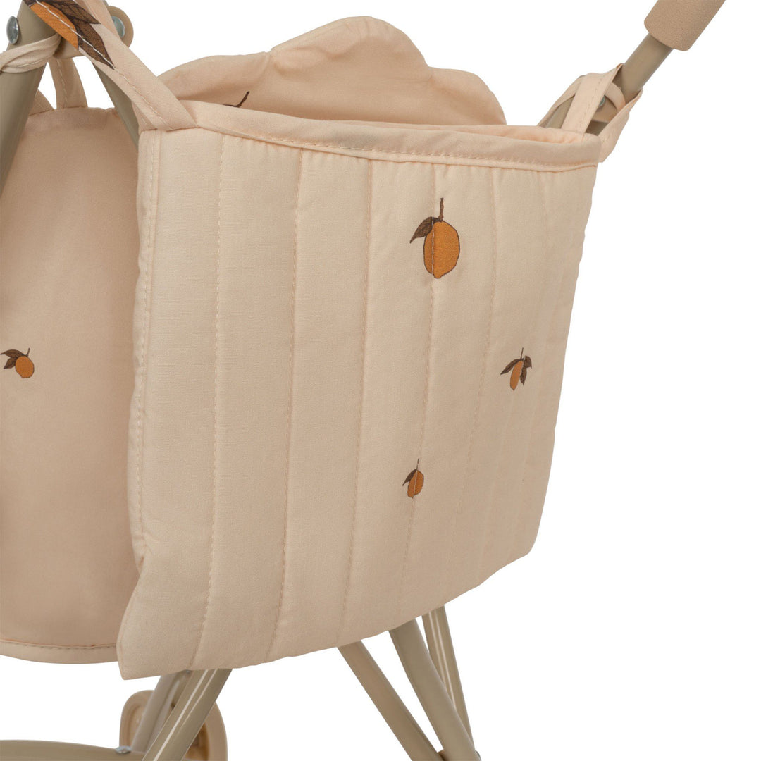 KONGES SLØJD Kids Doll Stroller/Pram, Lemon