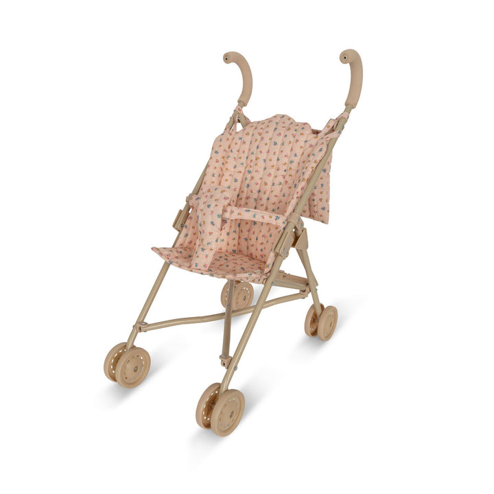 KONGES SLØJD Kids Doll Stroller Toy, Bloomie Blush