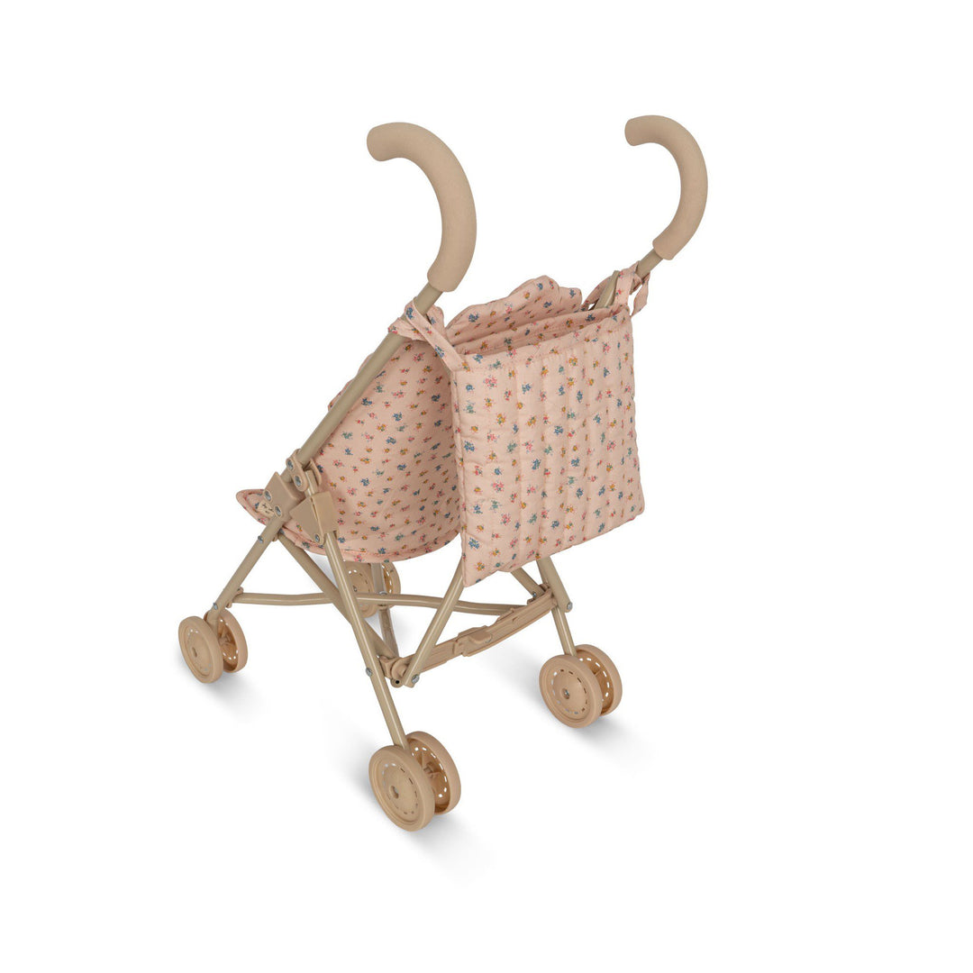 KONGES SLØJD Kids Doll Stroller Toy, Bloomie Blush