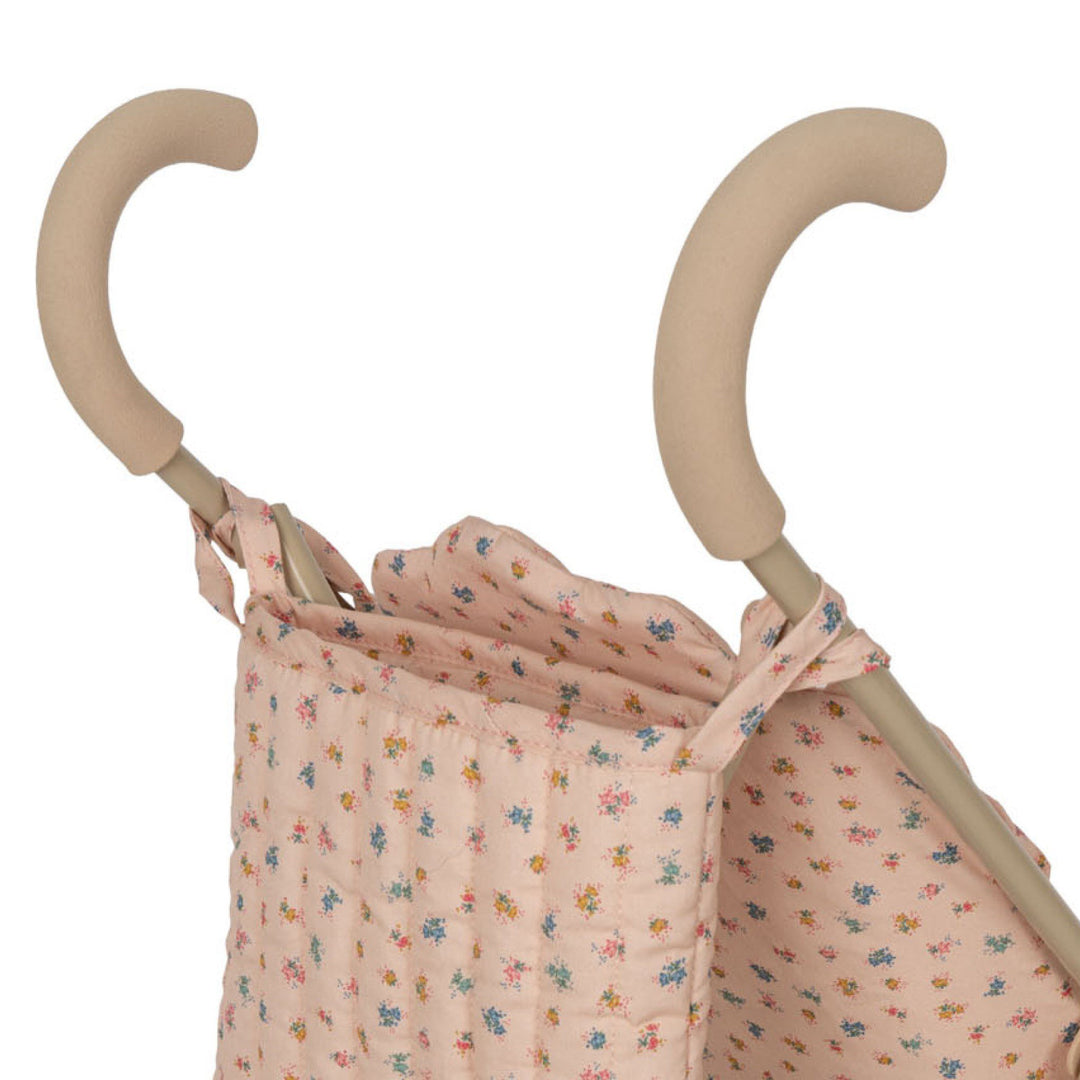 KONGES SLØJD Kids Doll Stroller Toy, Bloomie Blush