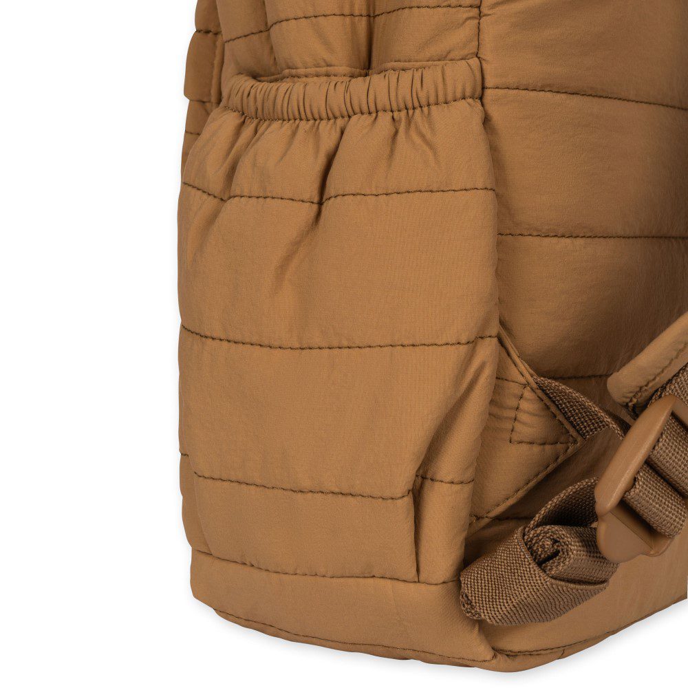 KONGES SLØJD Kids Juno Quilted Backpack, Midi, Tobacco Brown