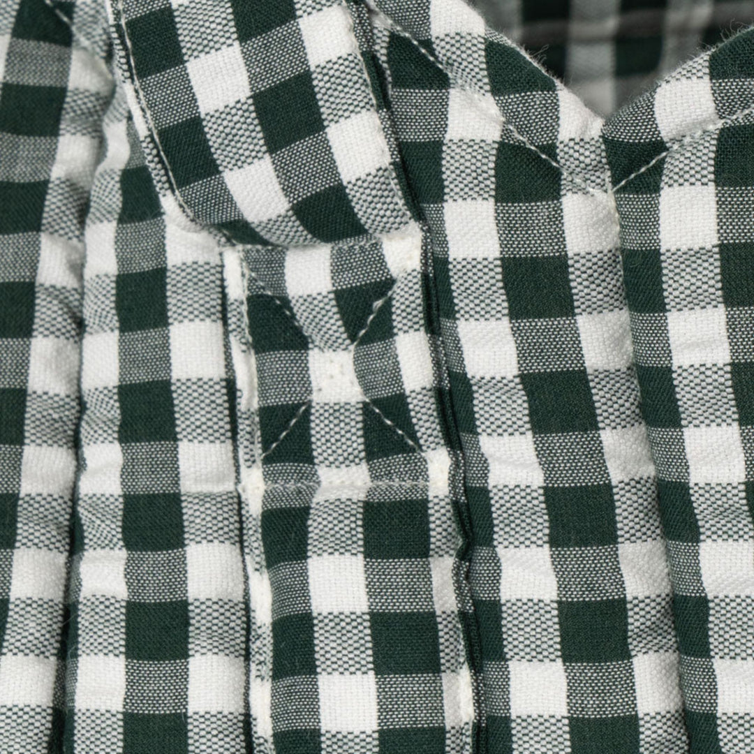 KONGES SLØJD Doll Lift/Carrier Toy, Green Check