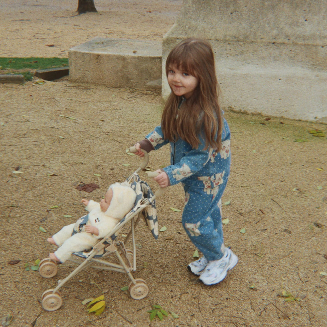 KONGES SLØJD Kids Doll Stroller/Pram, Swan