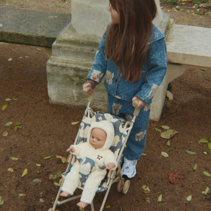 KONGES SLØJD Kids Doll Stroller/Pram, Swan