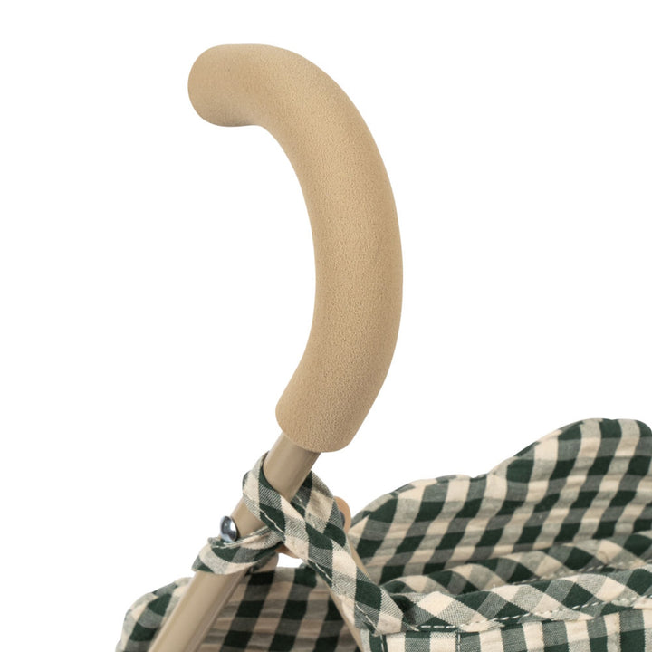 KONGES SLØJD Doll Stroller, Smoke Pine Check