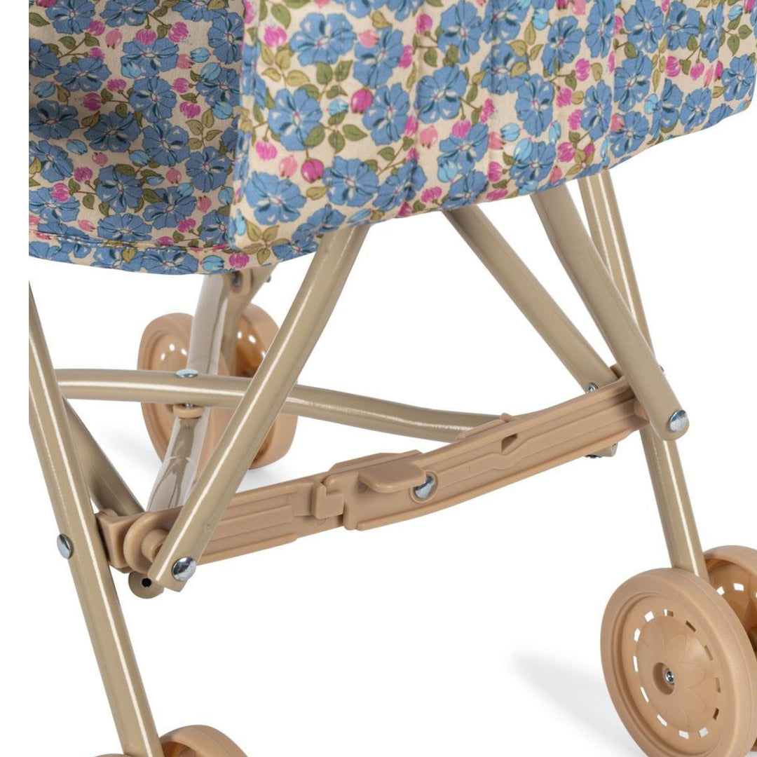 KONGES SLØJD Doll Stroller, Fleur Rosier