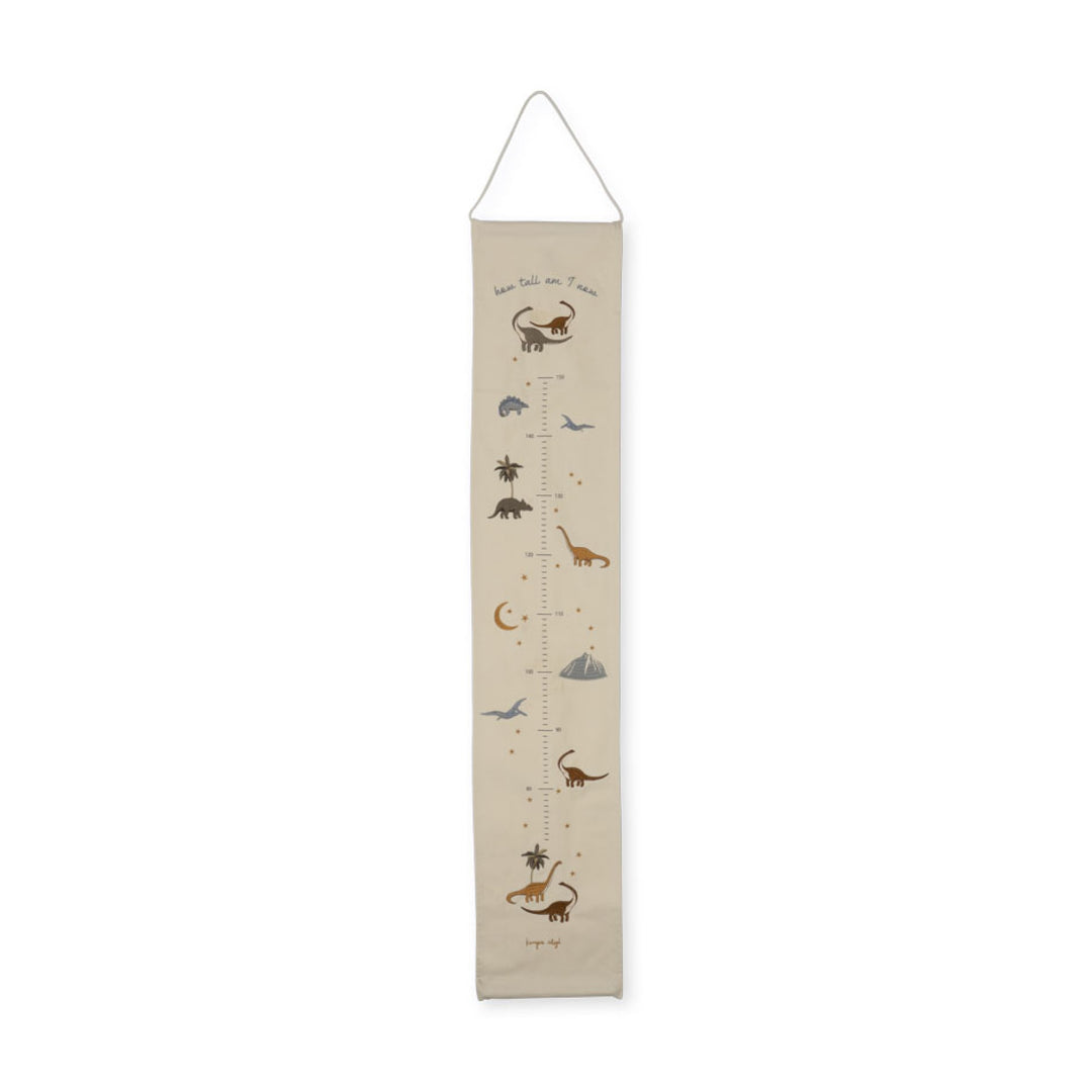 KONGES SLØJD How Tall Am I Now Kids Measuring Chart Dino, Seed Pearl