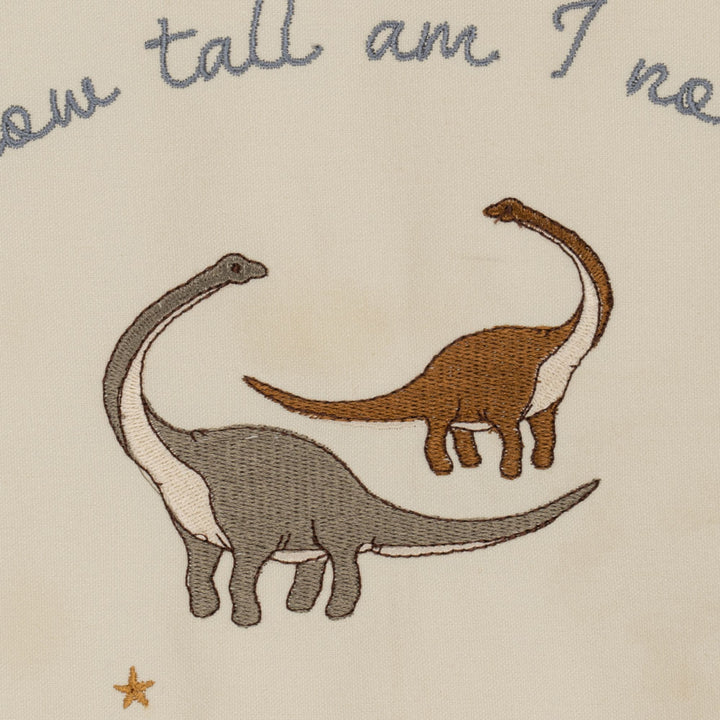 KONGES SLØJD How Tall Am I Now Kids Measuring Chart Dino, Seed Pearl