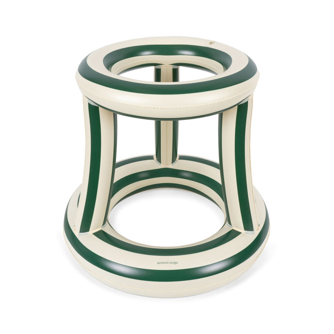 KONGES SLØJD Inflatable Basket Ball Hoop, Green Stripe