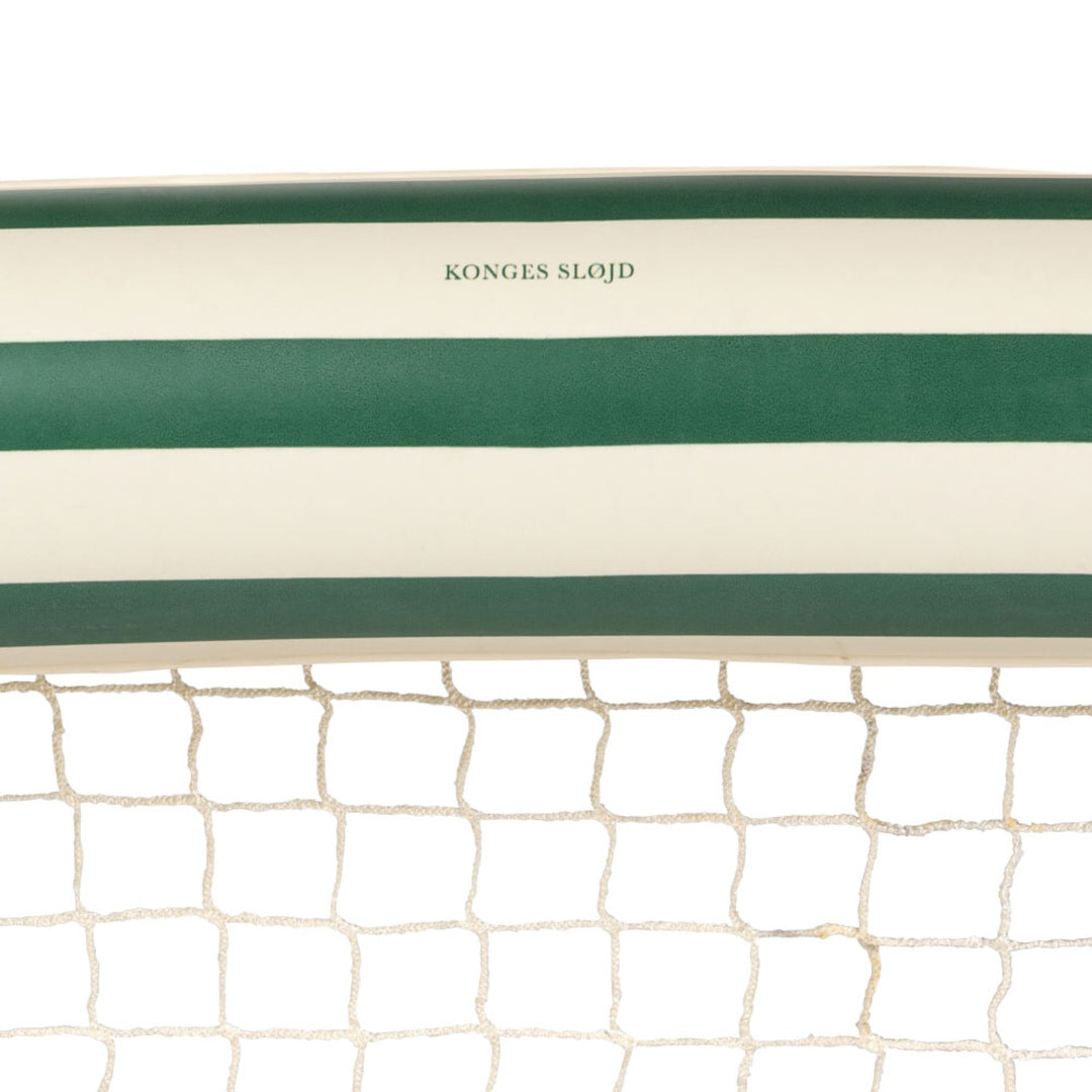 KONGES SLØJD Inflatable Goal With Ball, Green Stripe
