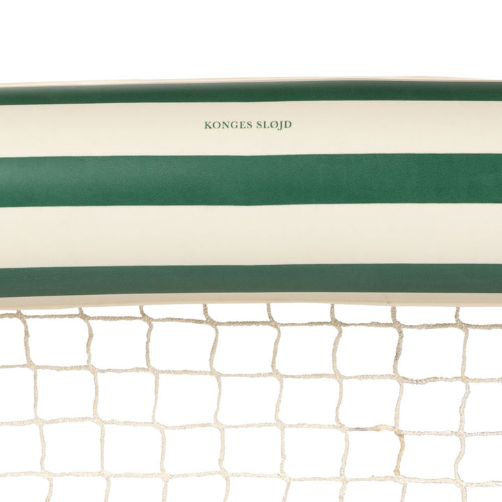 KONGES SLØJD Inflatable Goal With Ball, Green Stripe