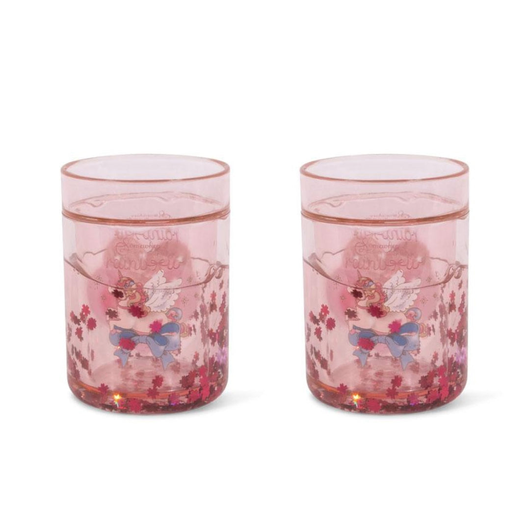 KONGES SLØJD Kids Glitter Cups, Over the Rainbow (Set of 2)