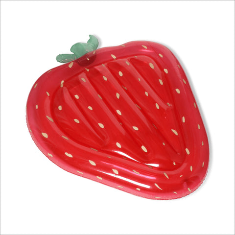 KONGES SLØJD Kids Inflatable Pool Strawberry Float, Strawberry
