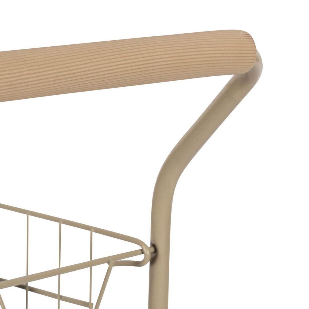 KONGES SLØJD Kids Shopping Cart/Trolley Toy, Fleur Rosier