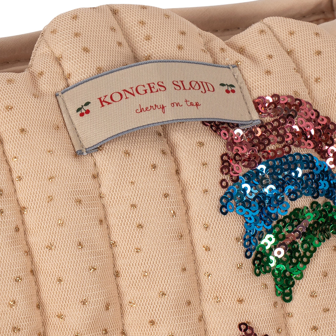 KONGES SLØJD Minnie Tulle Doll Pram, Rainbow Star