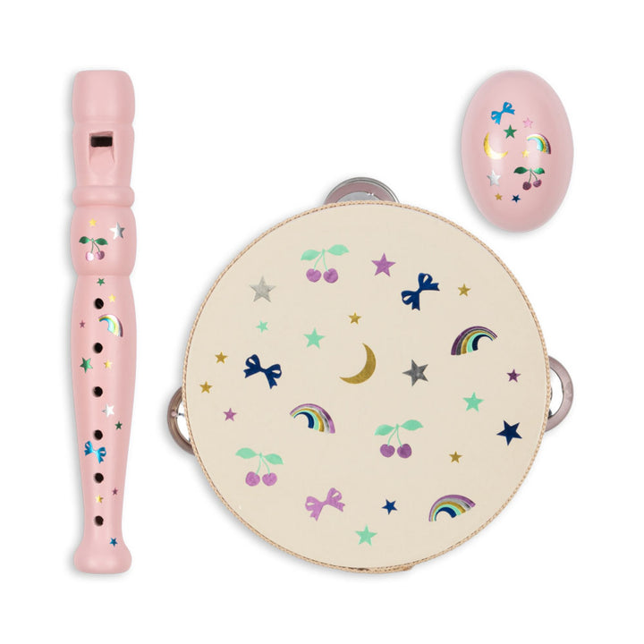KONGES SLØJD Kids Music Set Petite, Rainbow Twinkle
