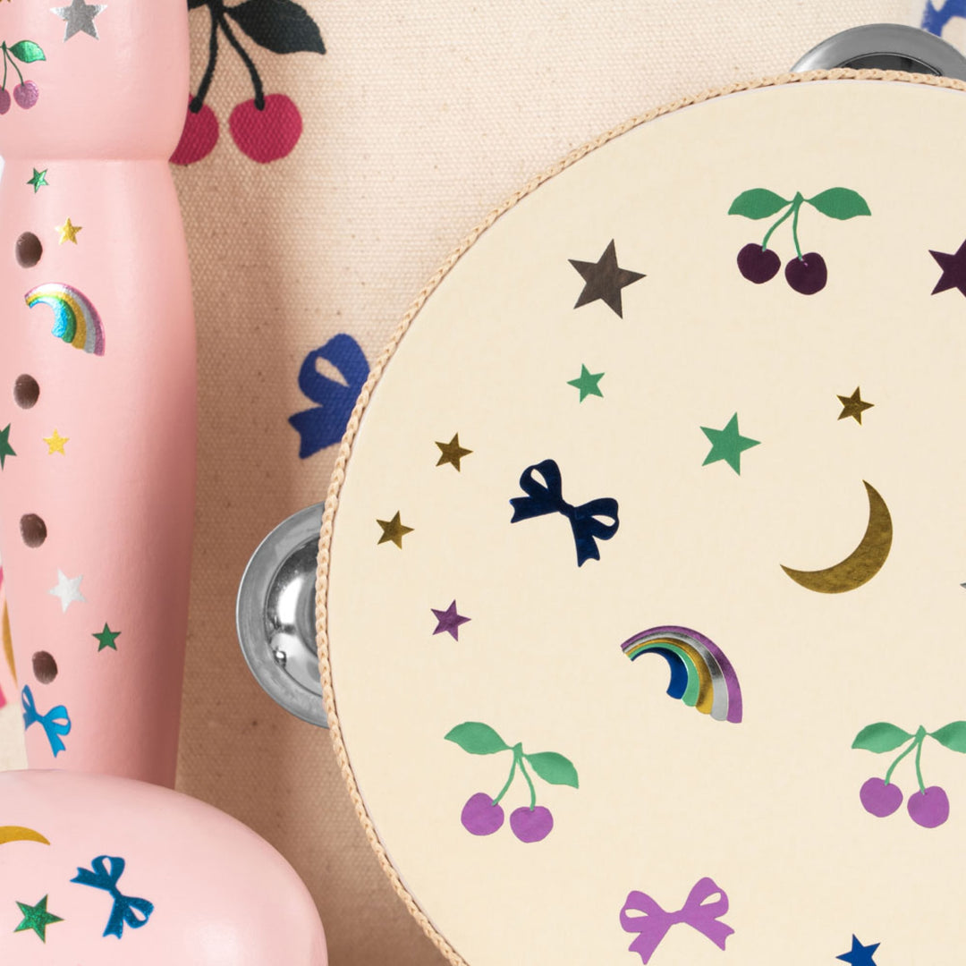 KONGES SLØJD Kids Music Set Petite, Rainbow Twinkle
