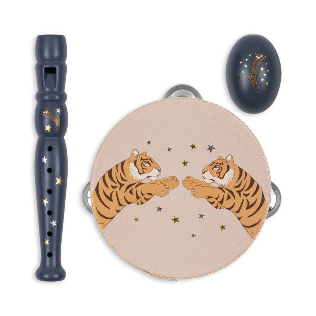 KONGES SLØJD Kids Music Set Petite, Tiger
