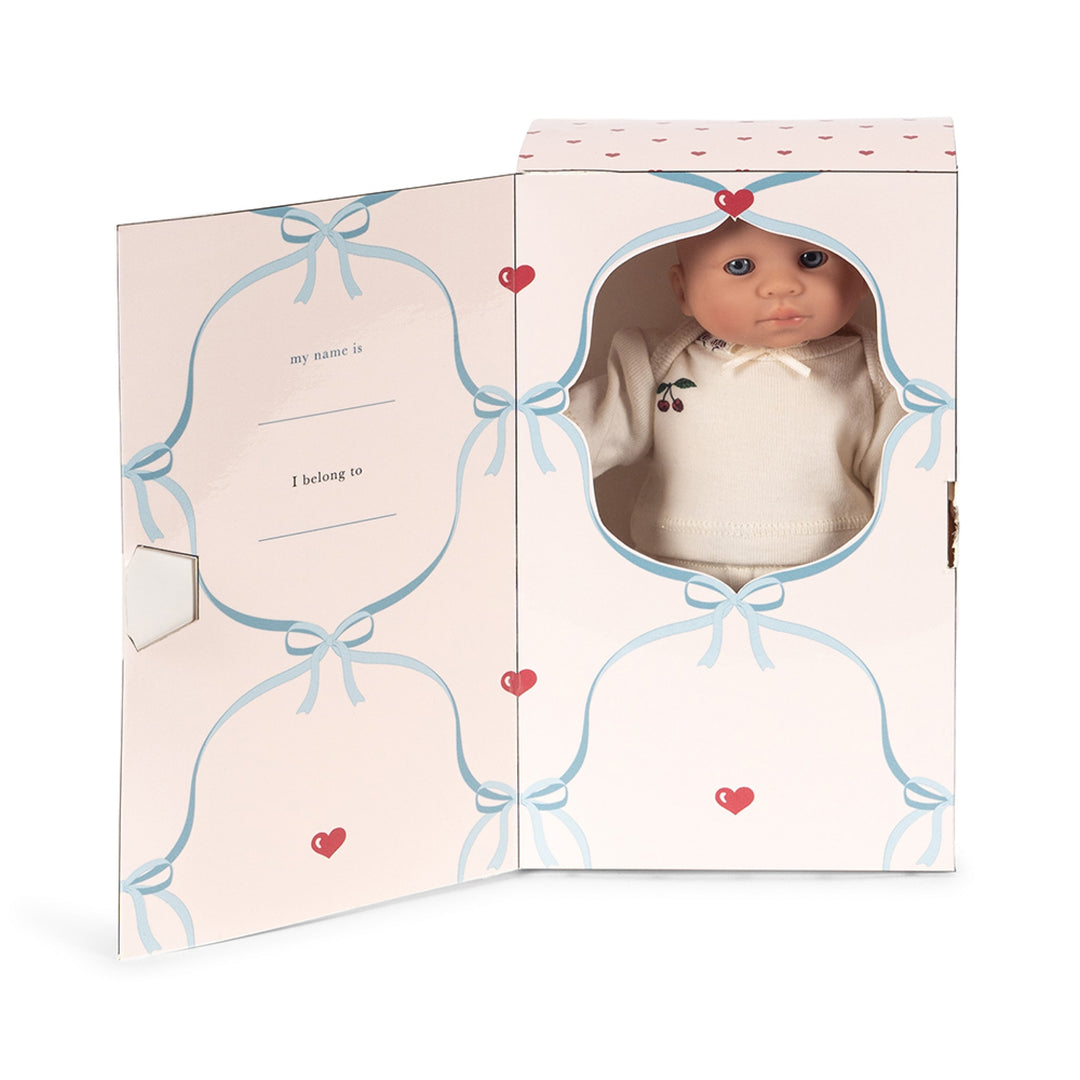 KONGES SLØJD My First Mini Doll, Cherry AOP