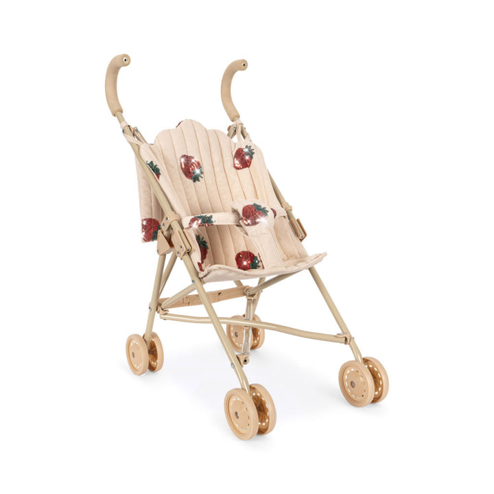 KONGES SLØJD Tulle Doll Stroller, Strawberry