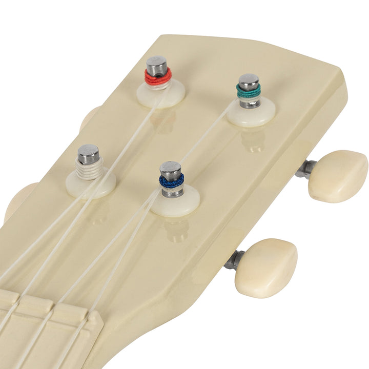 KONGES SLØJD Ukulele Glossy Toy, FSC wood, Teddy Bear
