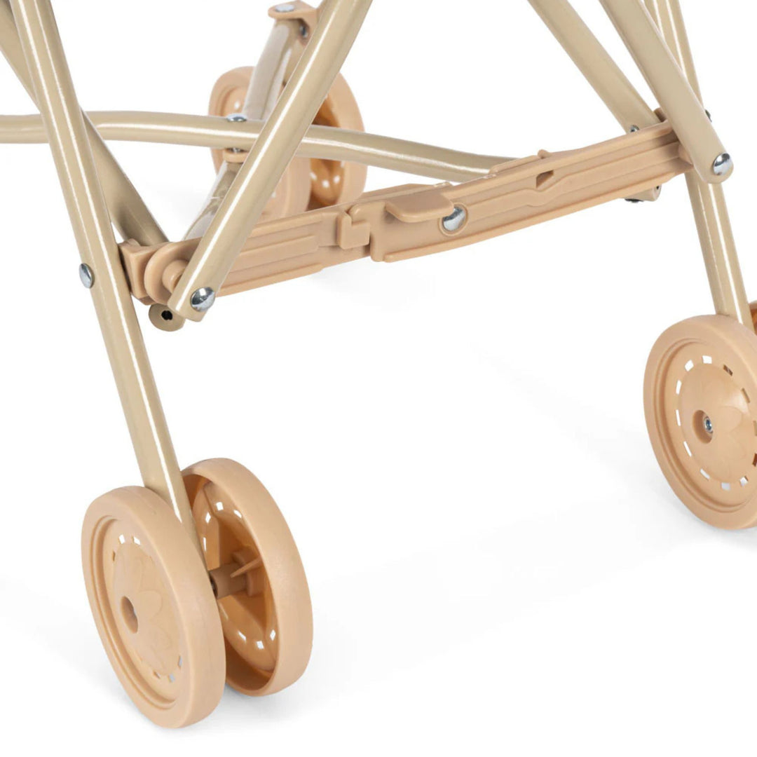 KONGES SLØJD Doll Stroller/Pram Toy Cheeky, Blue Check