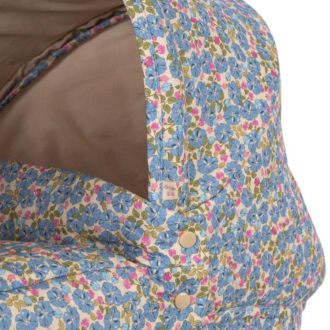 KONGES SLØJD Minnie Doll Pram Toy, Fleur Rosier