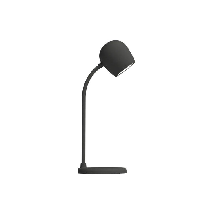 KREAFUNK Ellie Lamp w/ Speaker & Wireless Charger, Black