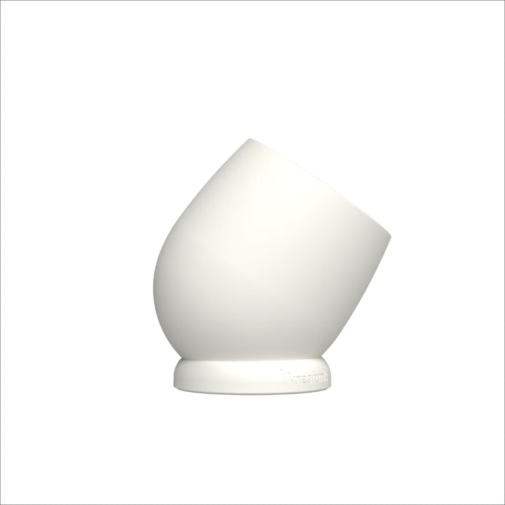 KREAFUNK Bell Alarm Clock, White