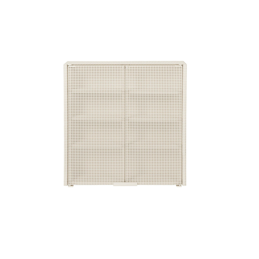 KRISTINA DAM STUDIO Grid Wall Cabinet, Beige