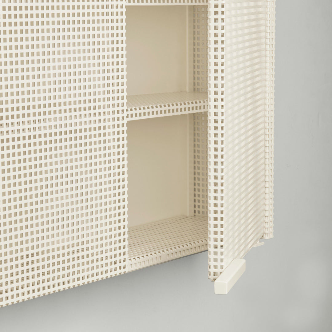 KRISTINA DAM STUDIO Grid Wall Cabinet - Beige