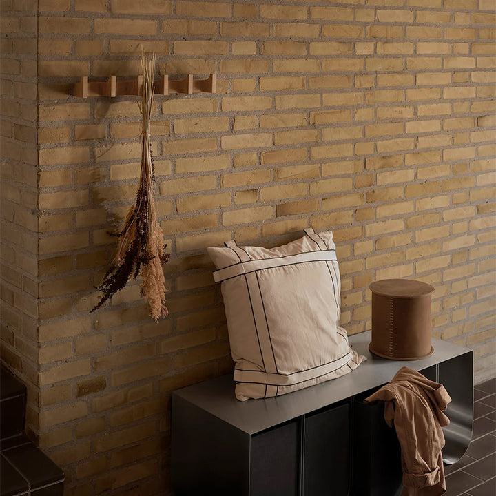 KRISTINA DAM Column Coat Rack Long, Warm Oiled Oak