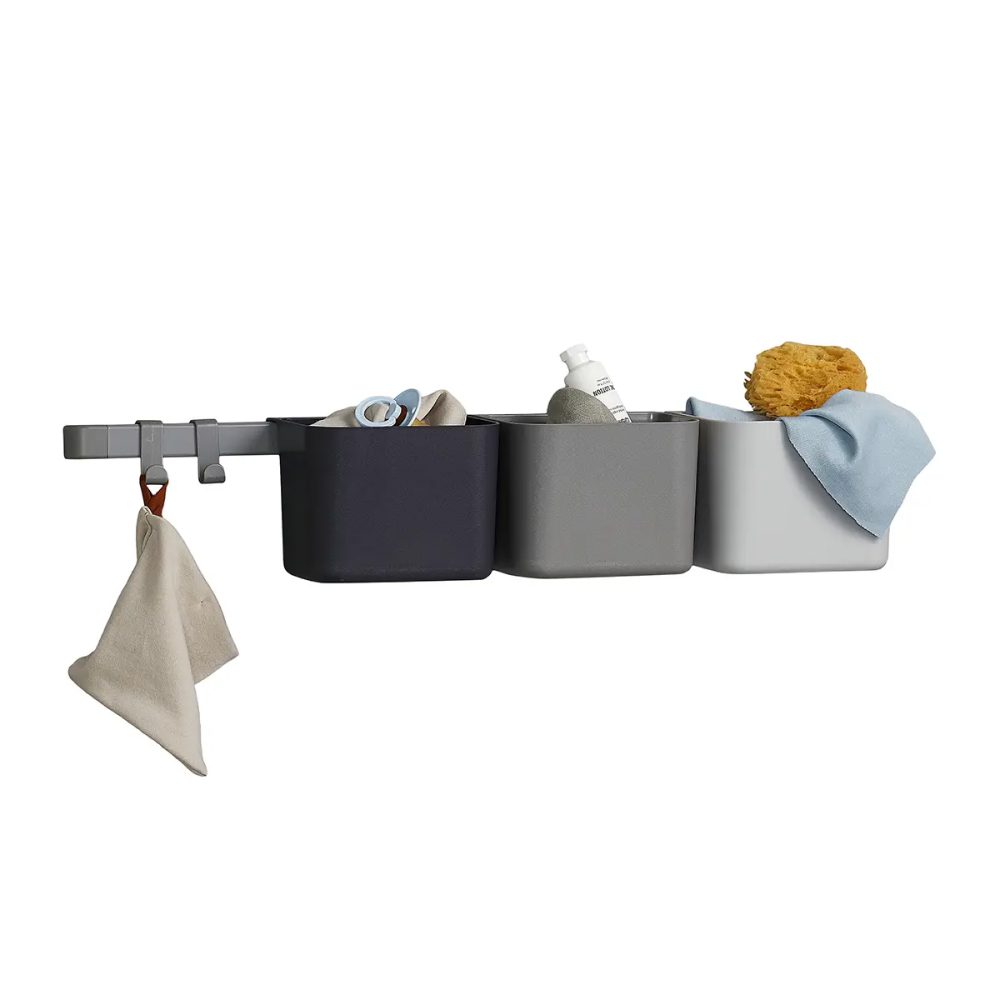 LEANDER Organiser 3 Piece, Dusty Grey