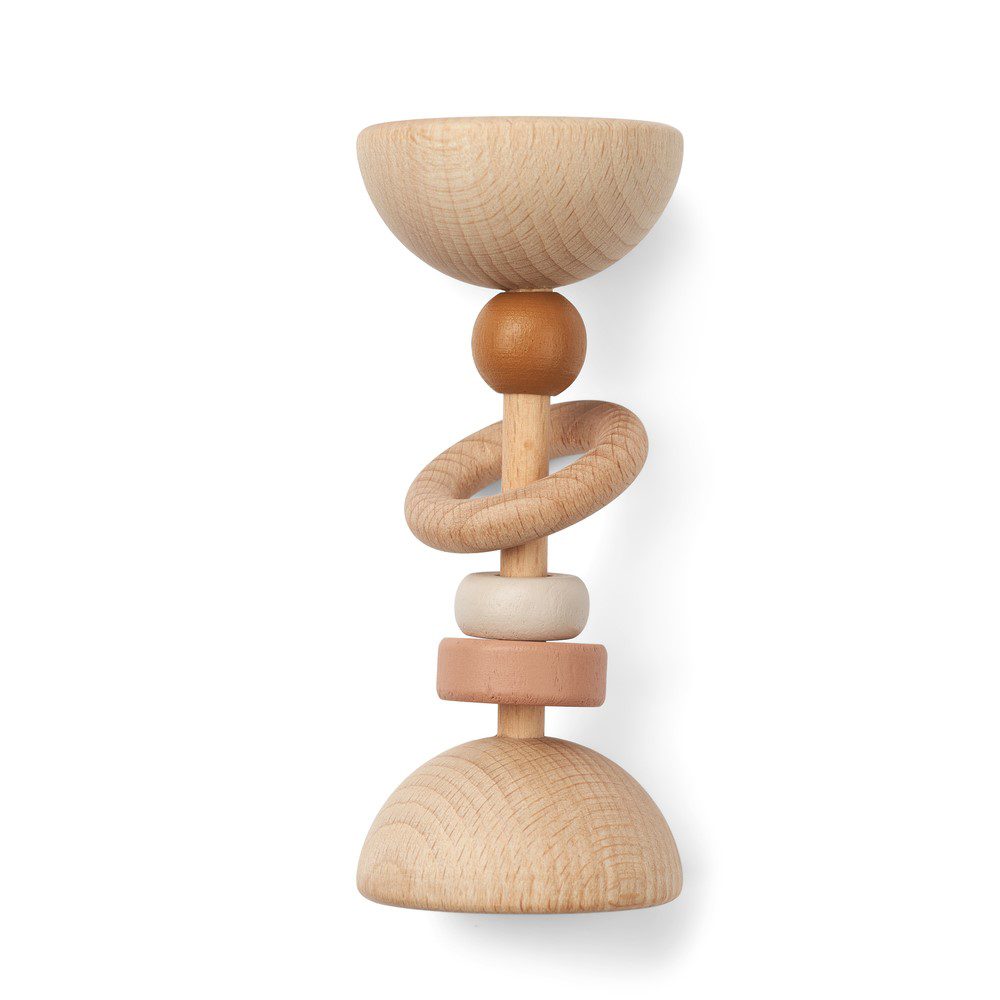 LIEWOOD Corrina Wooden Rattle, Tuscany