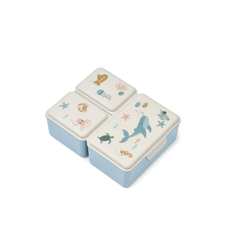 LIEWOOD Driss Kids Lunchbox, Sea Creature/Sandy