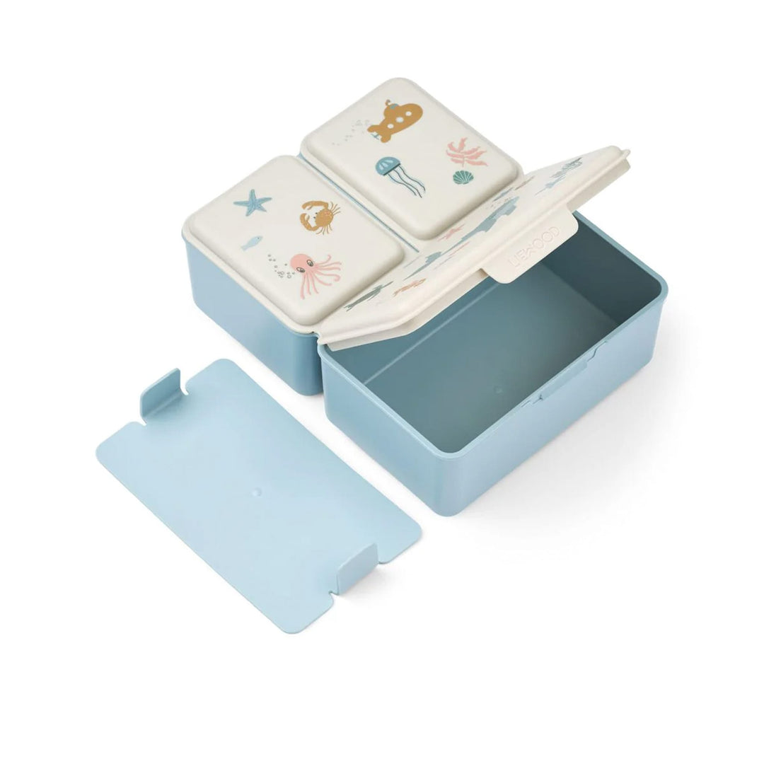 LIEWOOD Driss Kids Lunchbox, Sea Creature/Sandy